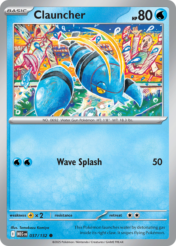 Clauncher - Mega Evolution - 037