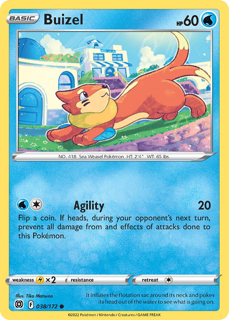Buizel - Brilliant Stars - 038