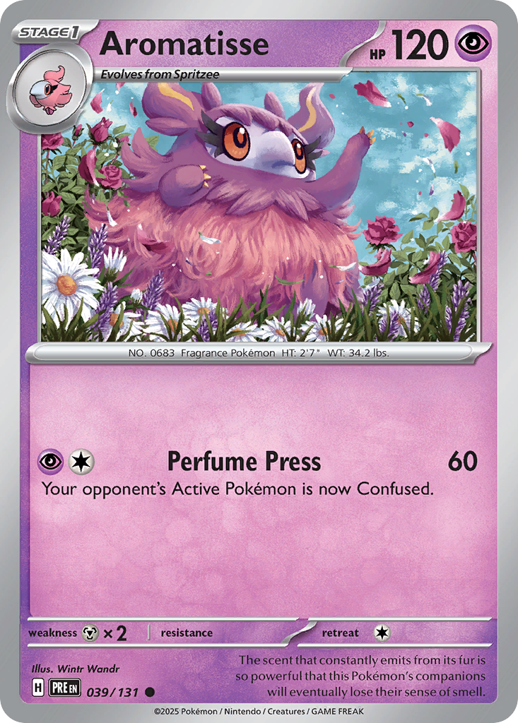 Aromatisse - Prismatic Evolutions - 039