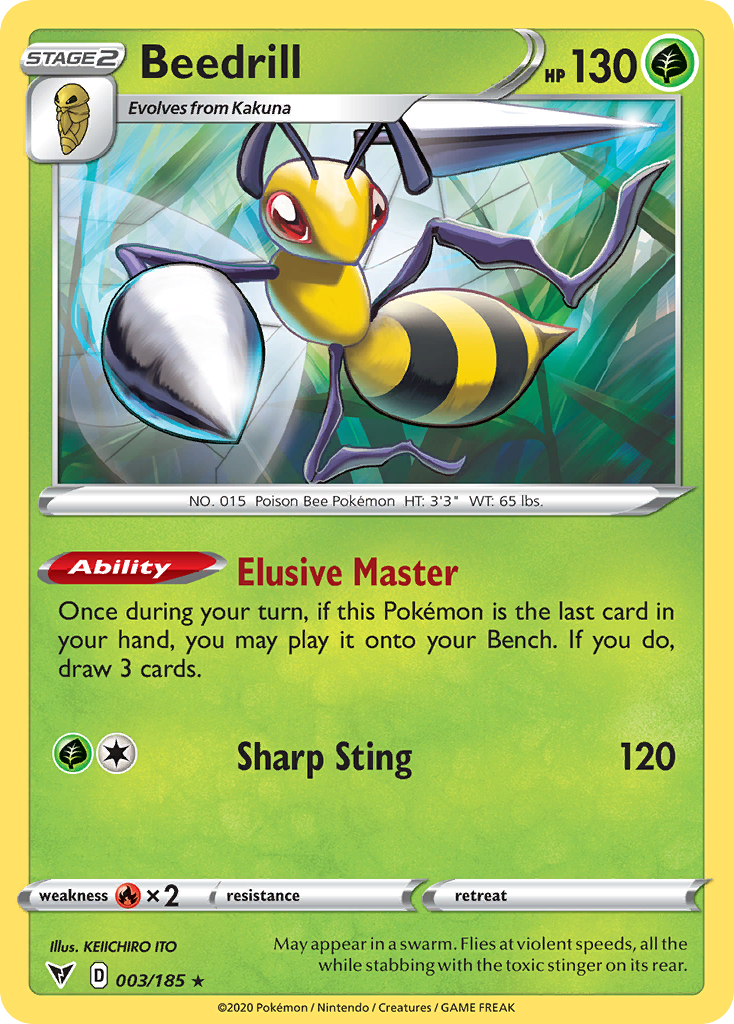 Beedrill - Vivid Voltage - 003