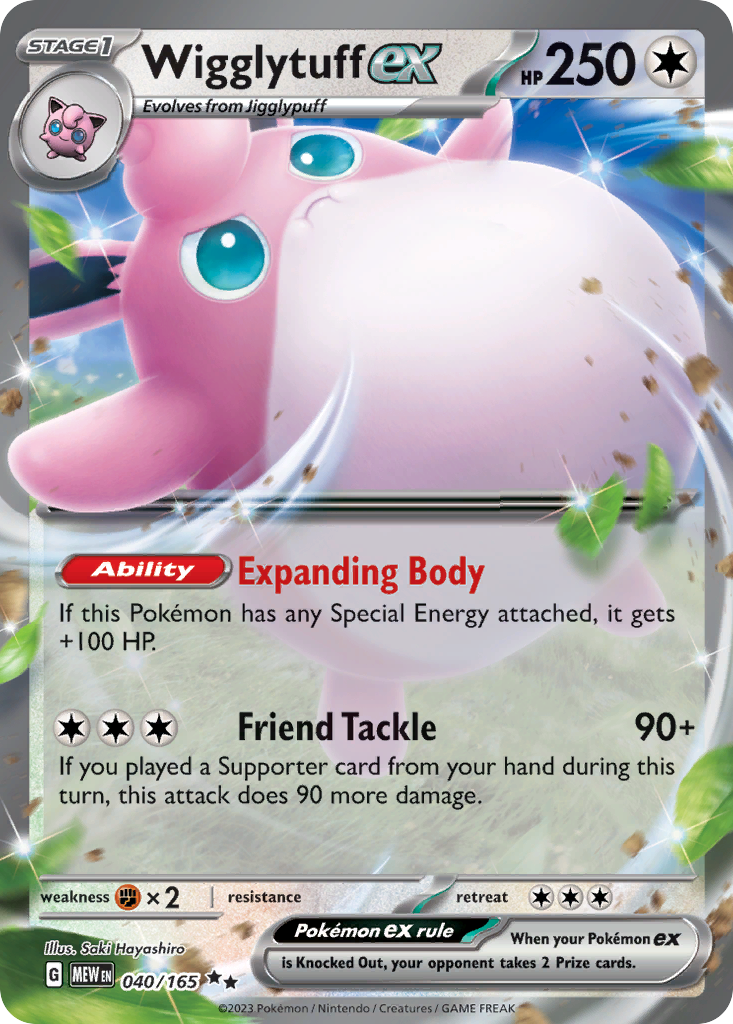 Wigglytuff ex - 151 - 040