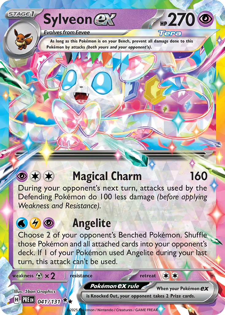 Sylveon ex - Prismatic Evolutions - 041
