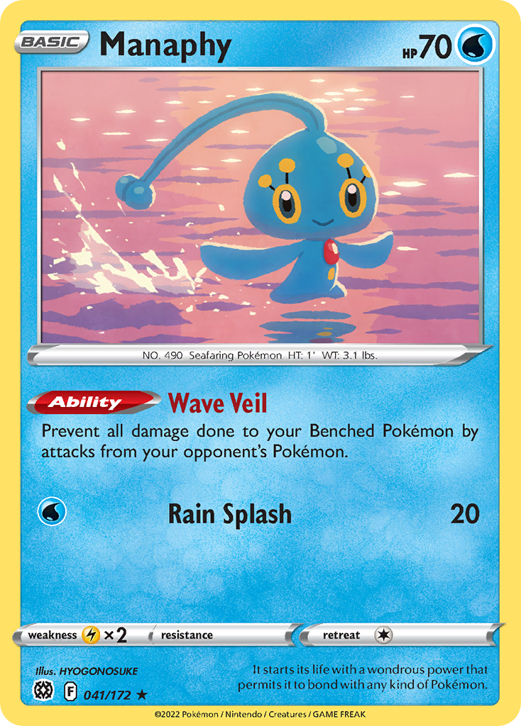 Manaphy - Brilliant Stars - 041