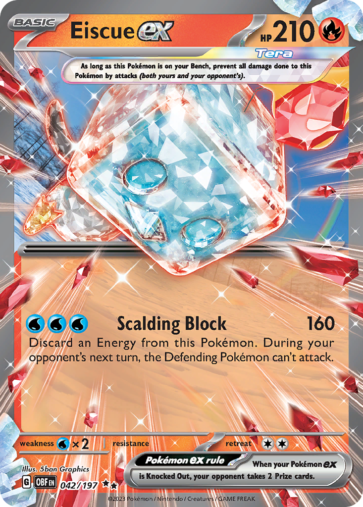 Eiscue ex - Obsidian Flames - 042