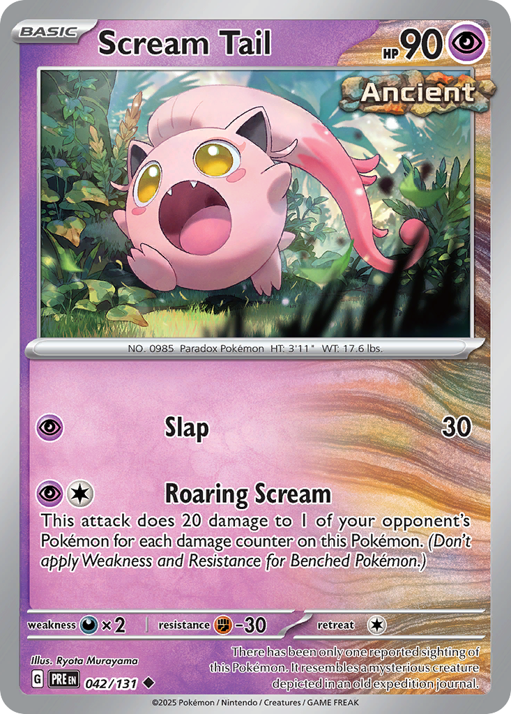 Scream Tail - Prismatic Evolutions - 042