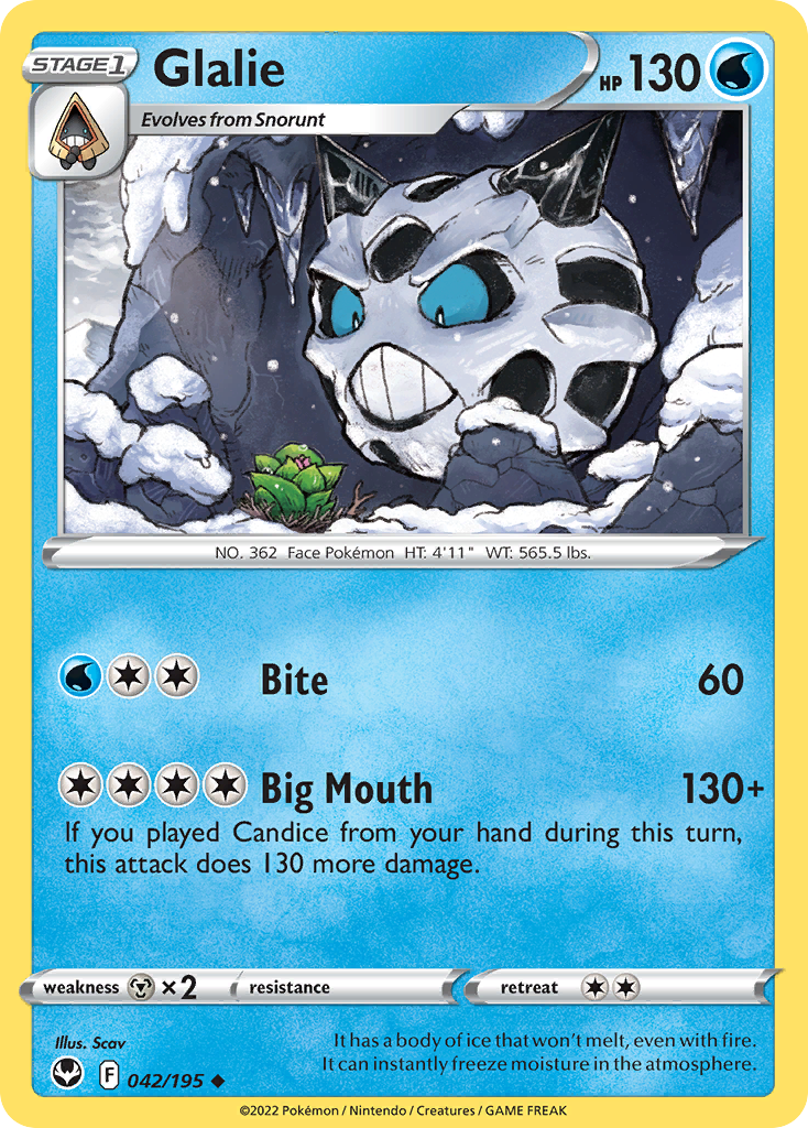 Glalie - Silver Tempest - 042