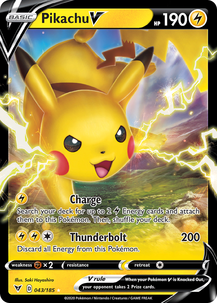 Pikachu V - Vivid Voltage - 043