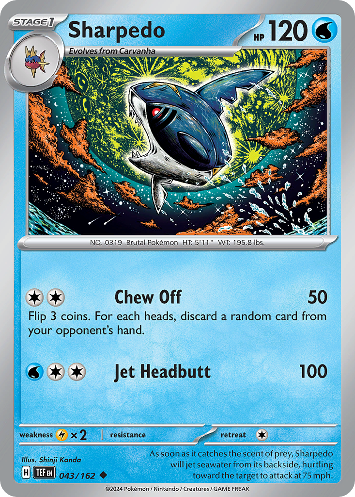 Sharpedo - Temporal Forces - 043