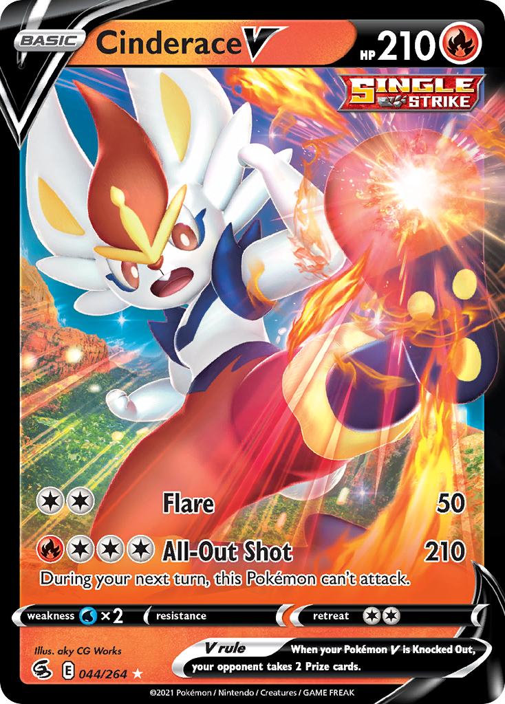 Cinderace V - Fusion Strike - 044