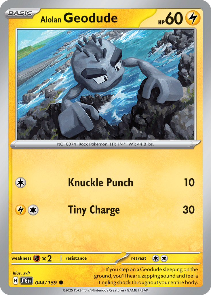 Alolan Geodude - Journey Together - 044