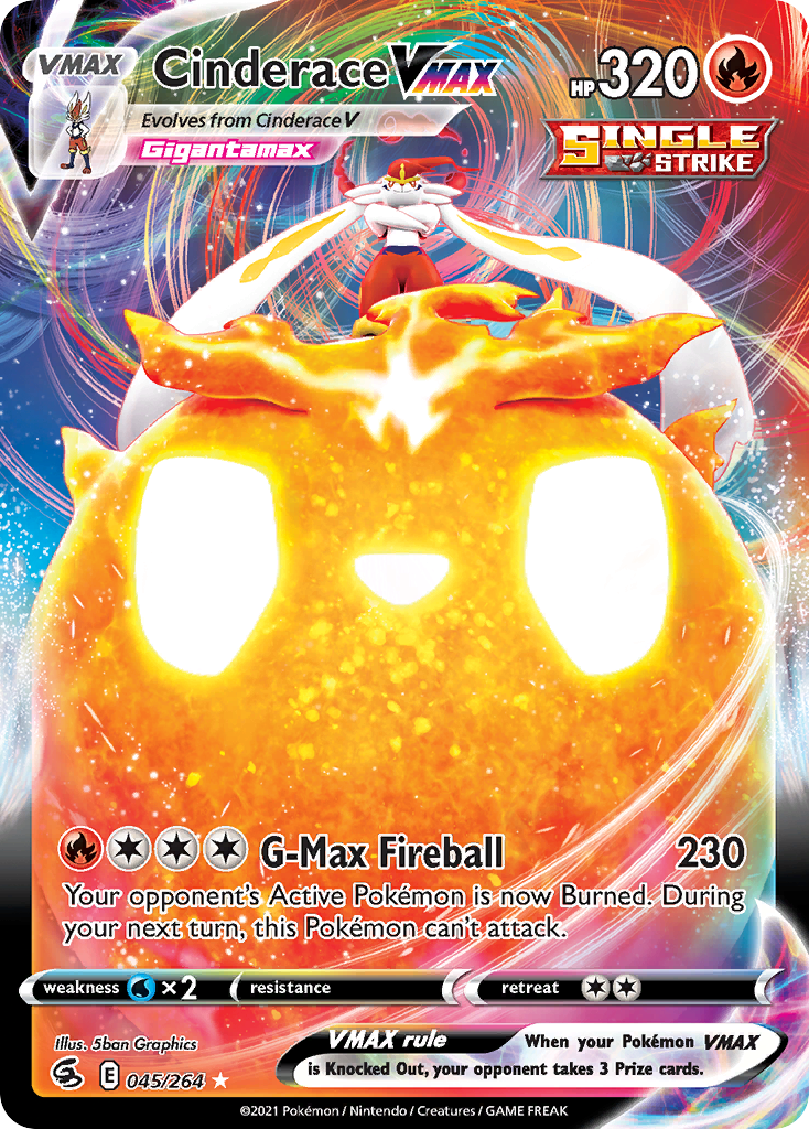 Cinderace VMAX - Fusion Strike - 045