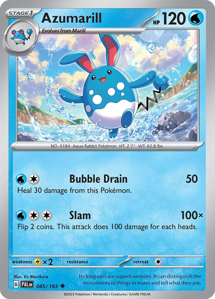 Azumarill - Paldea Evolved - 045