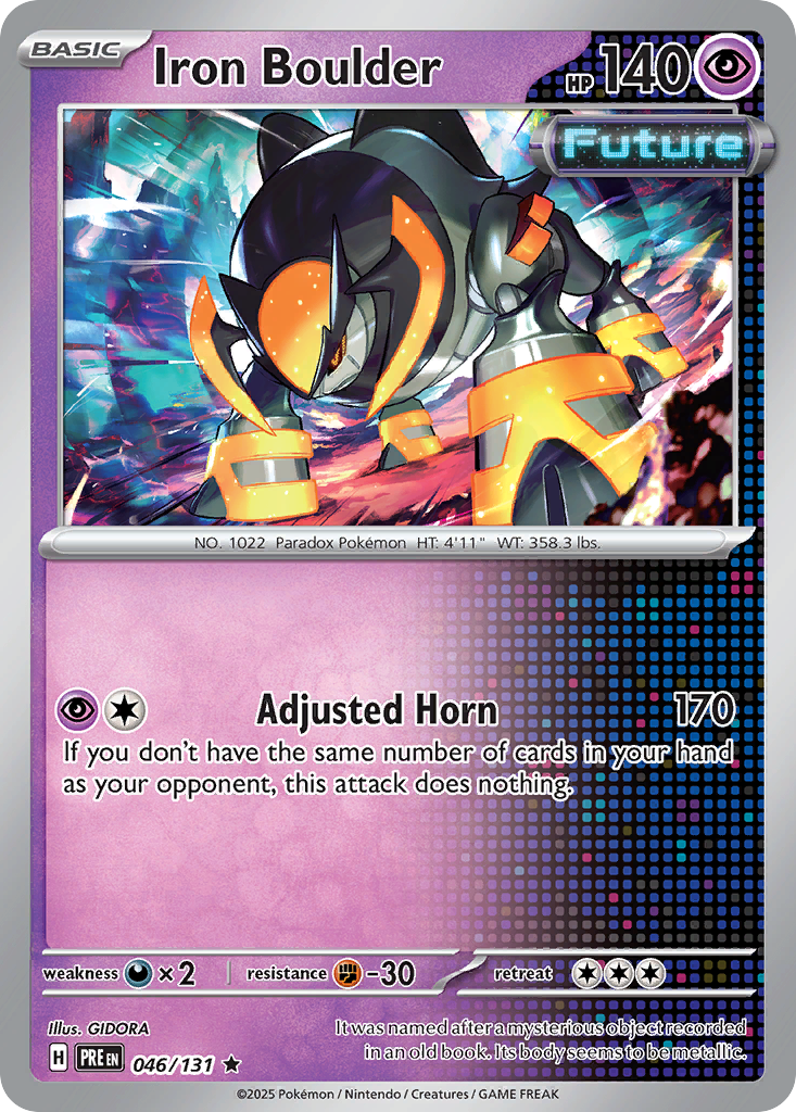 Iron Boulder - Prismatic Evolutions - 046