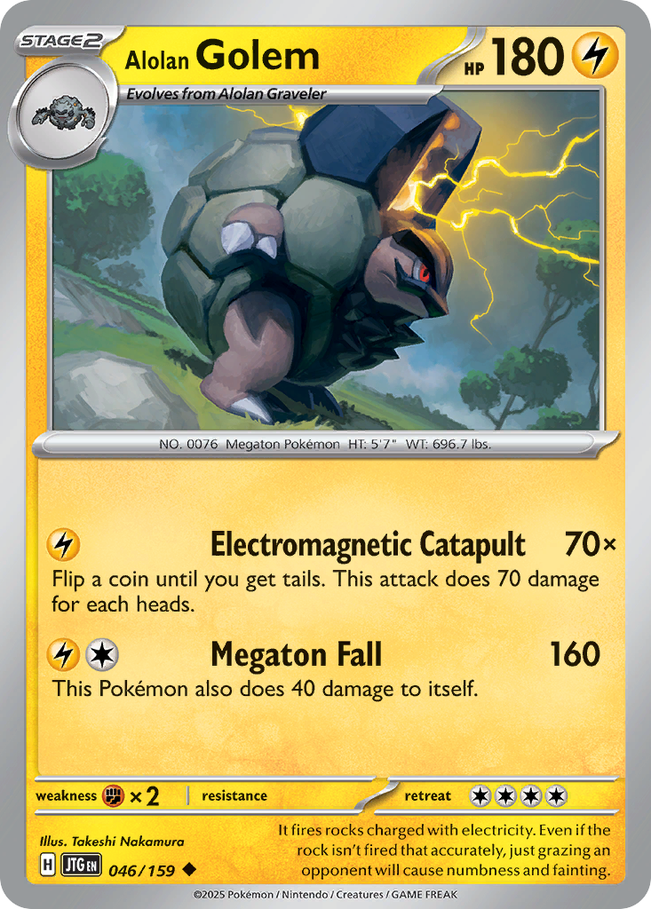 Alolan Golem - Journey Together - 046