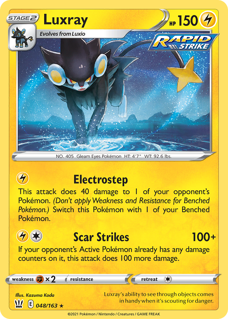 Luxray - Battle Styles - 048