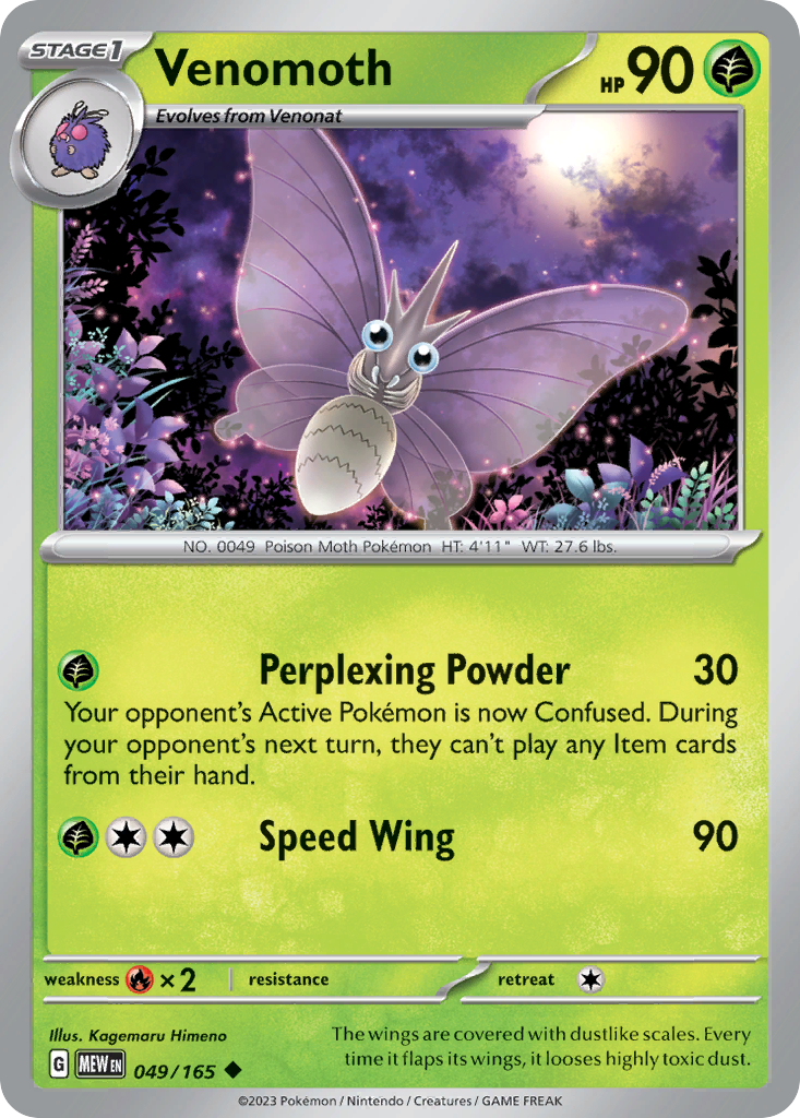 Venomoth - 151 - 049