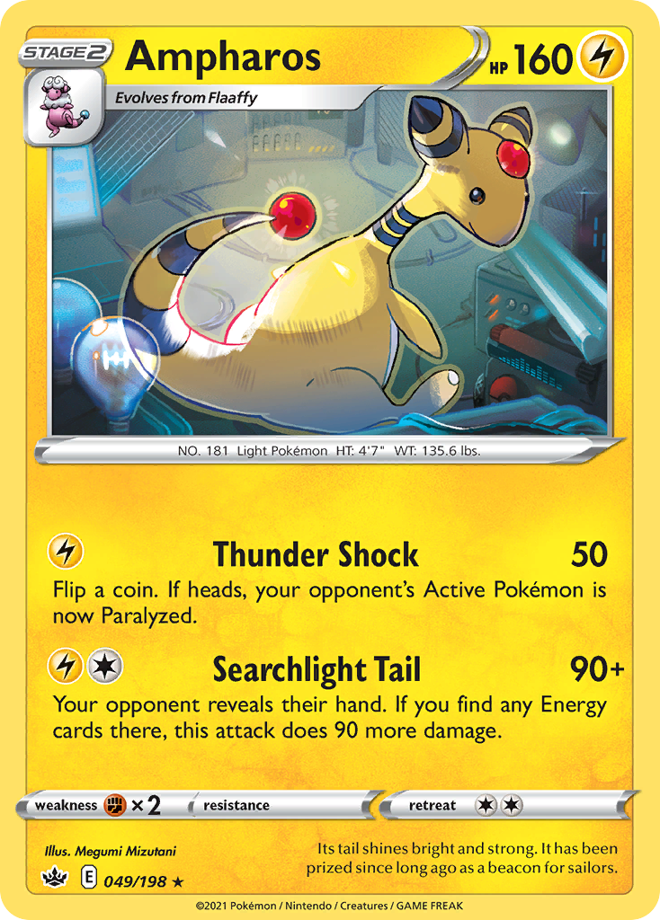 Ampharos - Chilling Reign - 049