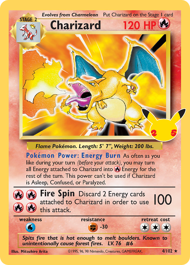 Charizard - Celebrations: Classic Collection - 004