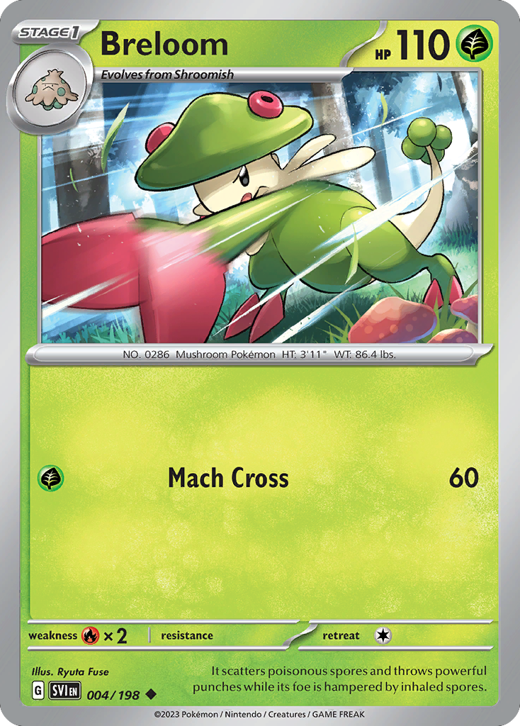 Breloom - Scarlet & Violet - 004