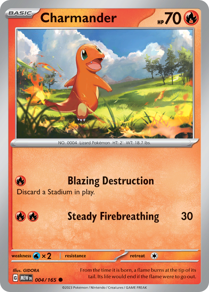 Charmander - 151 - 004