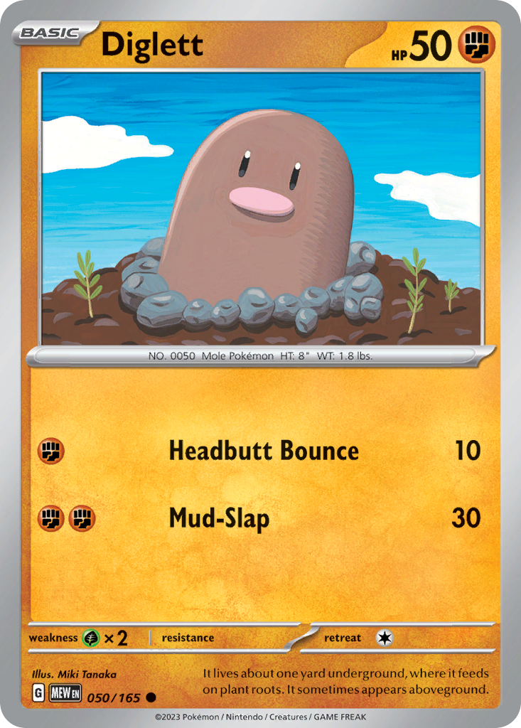 Diglett - 151 - 050