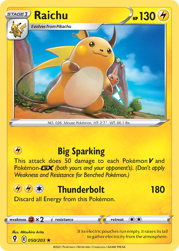 Raichu - Evolving Skies - 050
