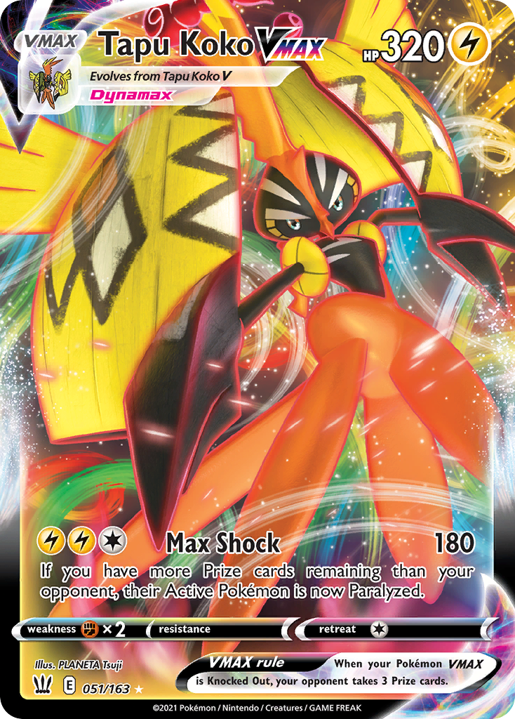 Tapu Koko VMAX - Battle Styles - 051