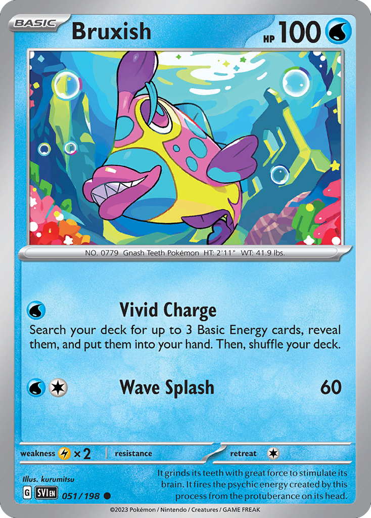 Bruxish - Scarlet & Violet - 051