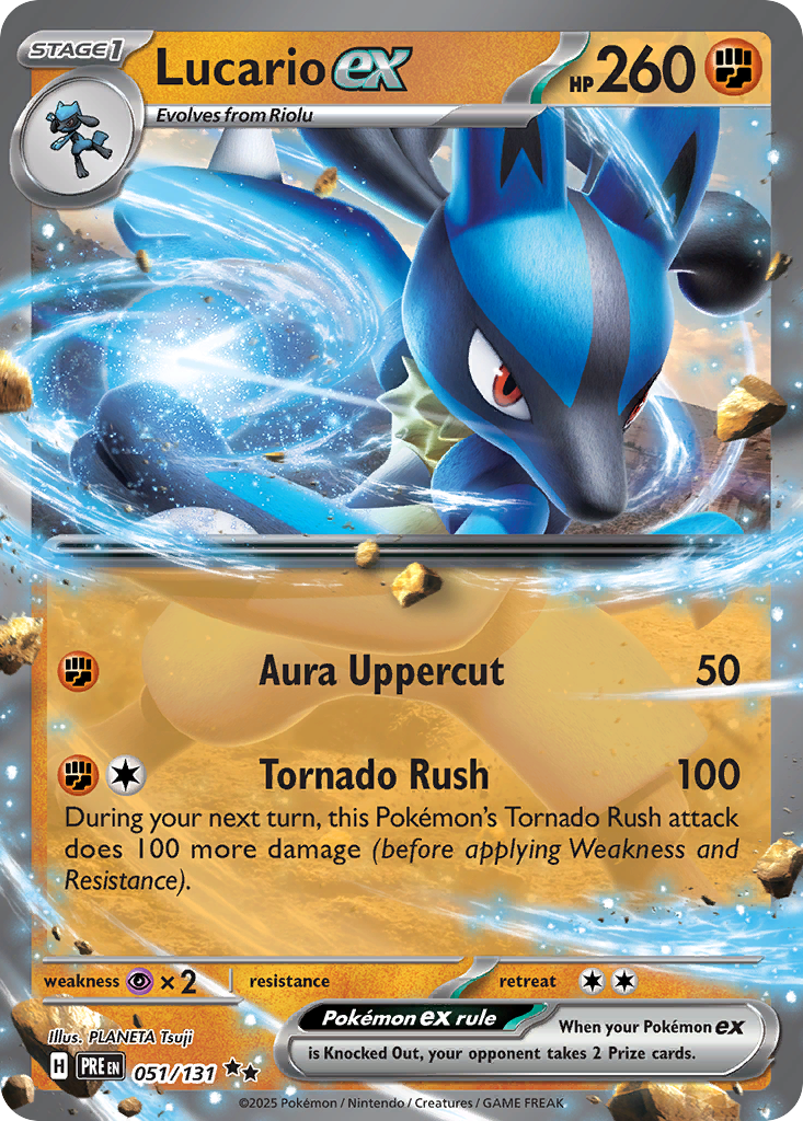 Lucario ex - Prismatic Evolutions - 051
