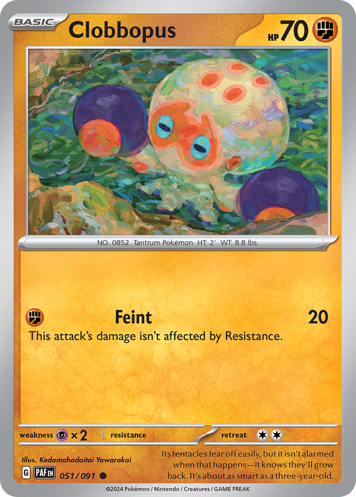 Clobbopus - Paldean Fates - 051