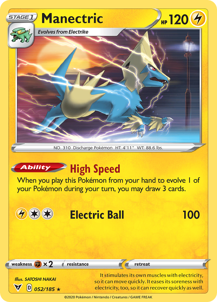 Manectric - Vivid Voltage - 052