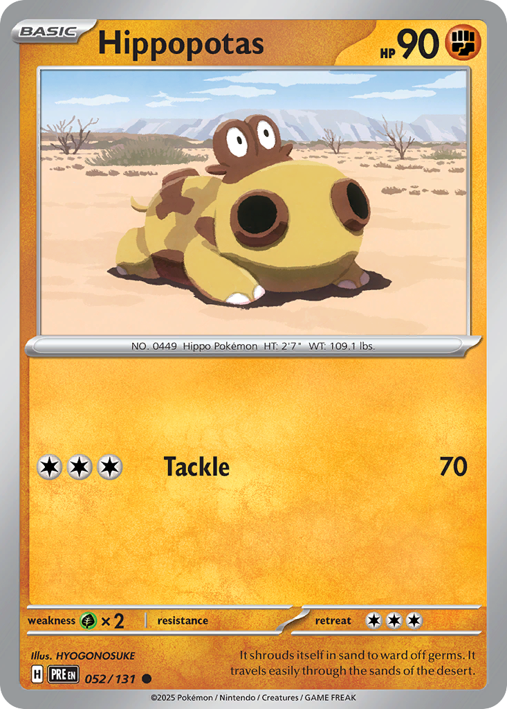 Hippopotas - Prismatic Evolutions - 052