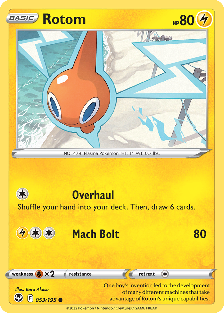Rotom - Silver Tempest - 053