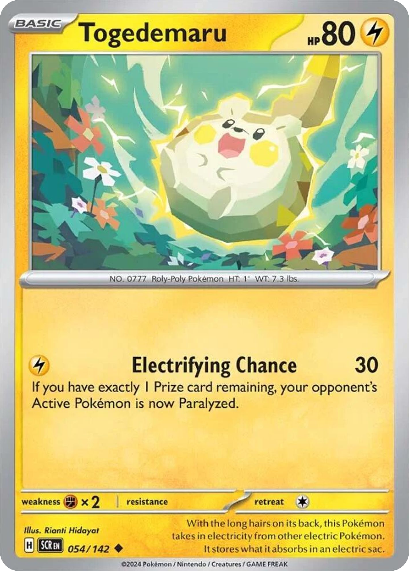 Togedemaru - Stellar Crown - 054