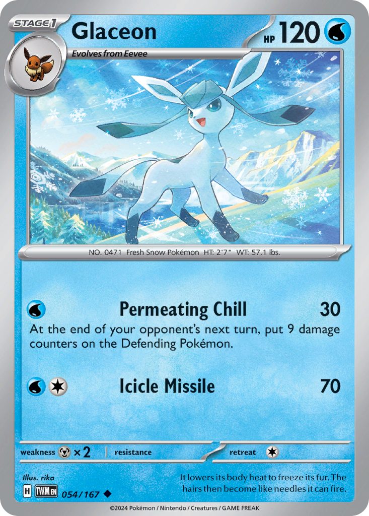 Glaceon - Twilight Masquerade - 054