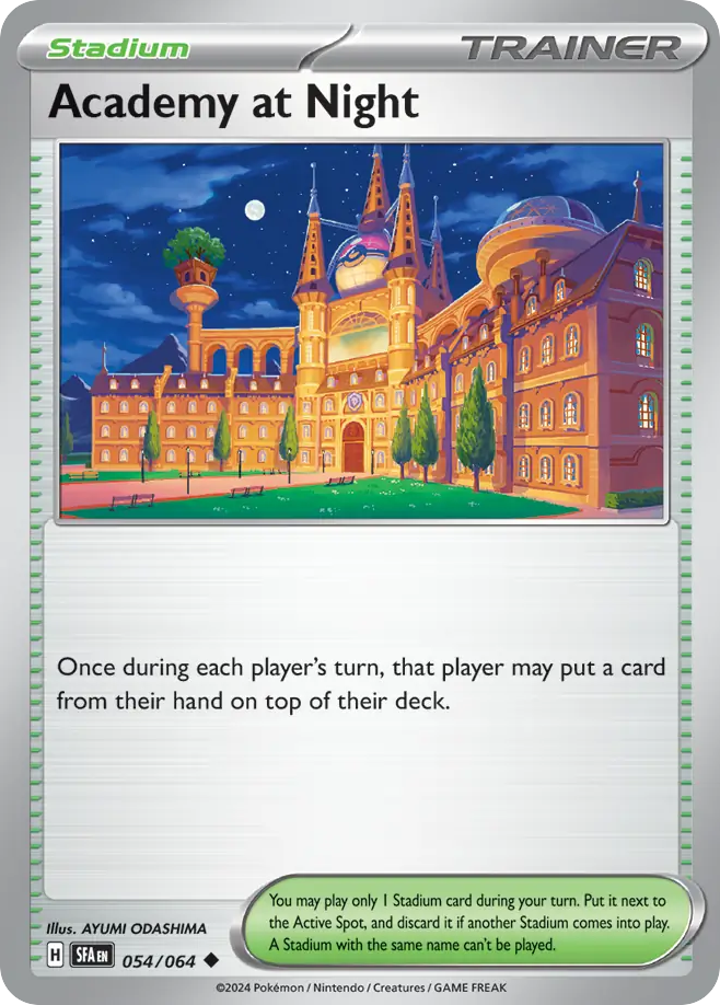 Academy at Night - Shrouded Fable - 054