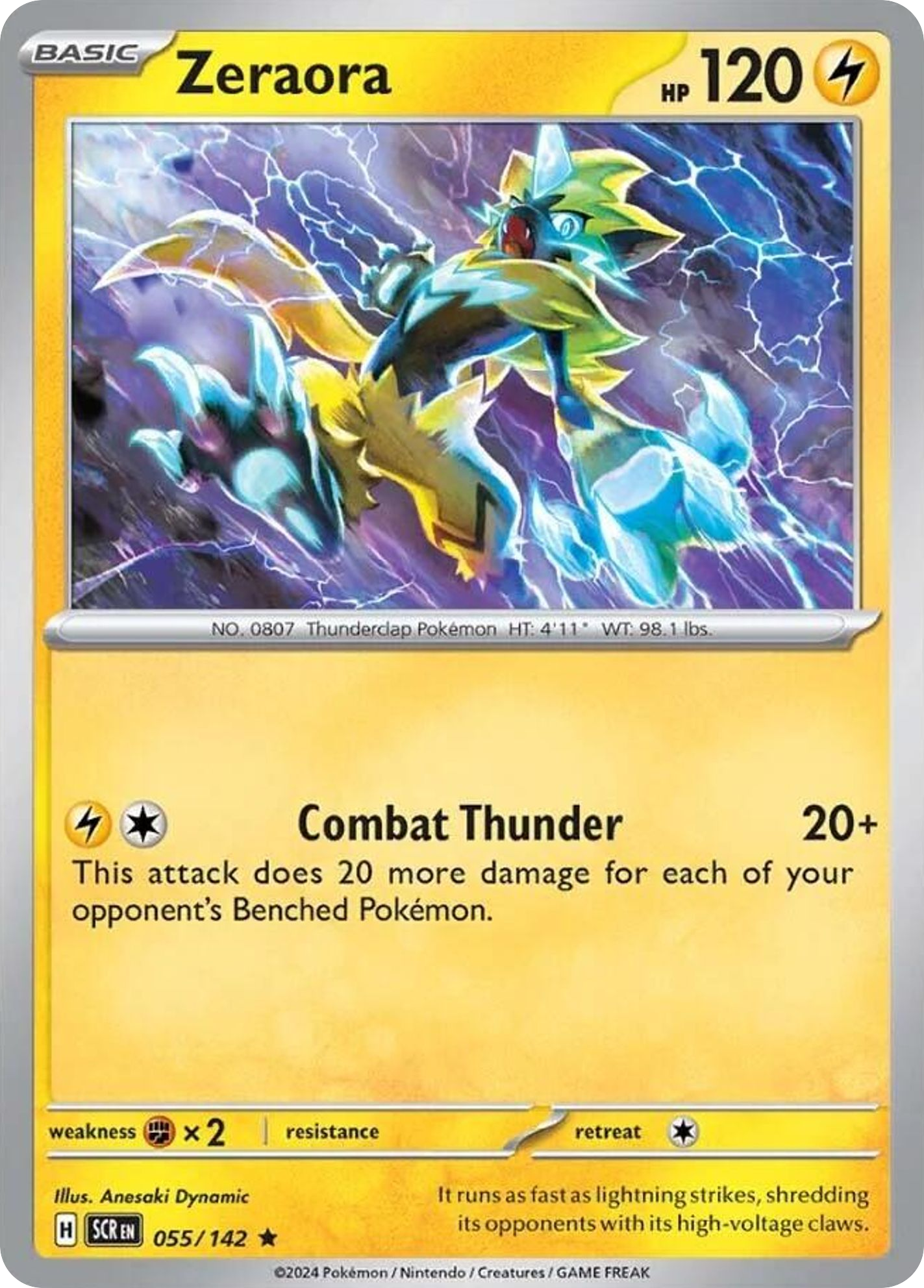 Zeraora - Stellar Crown - 055