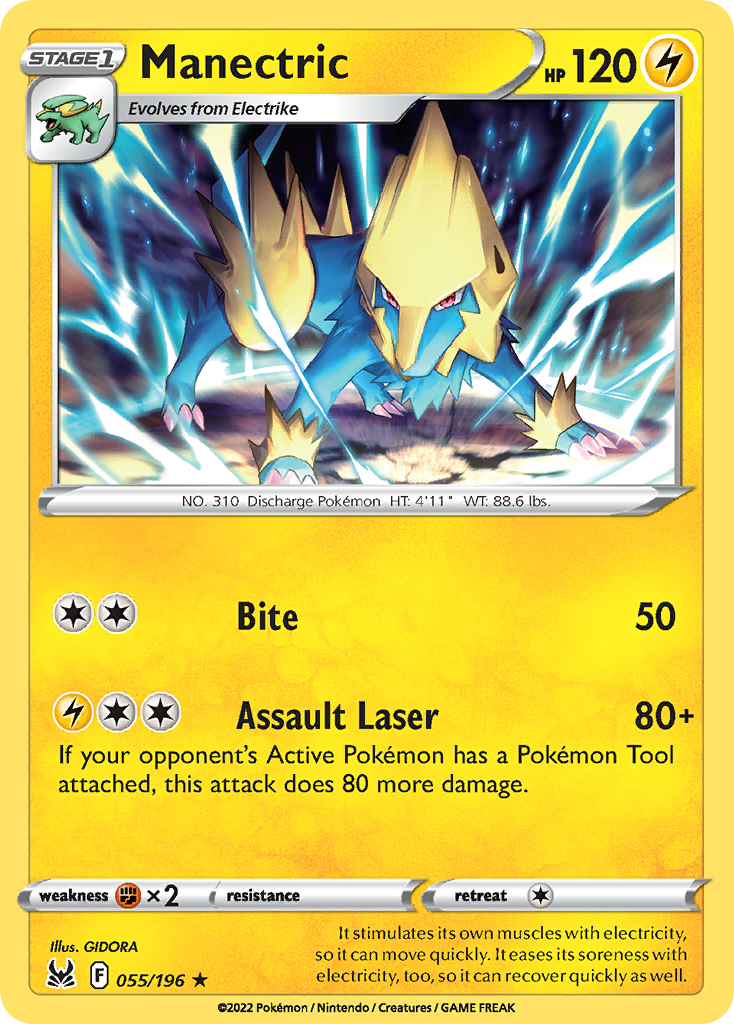 Manectric - Lost Origin - 055