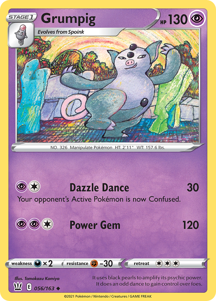 Grumpig - Battle Styles - 056