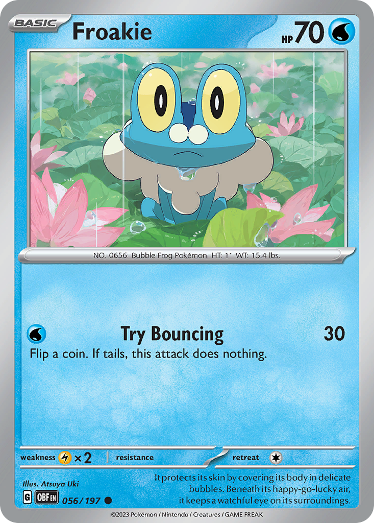 Froakie - Obsidian Flames - 056