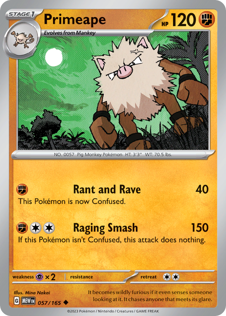 Primeape - 151 - 057