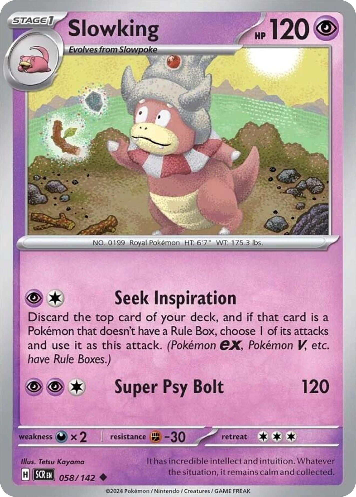 Slowking - Stellar Crown - 058