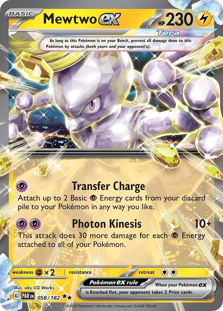 Mewtwo ex - Paradox Rift - 058