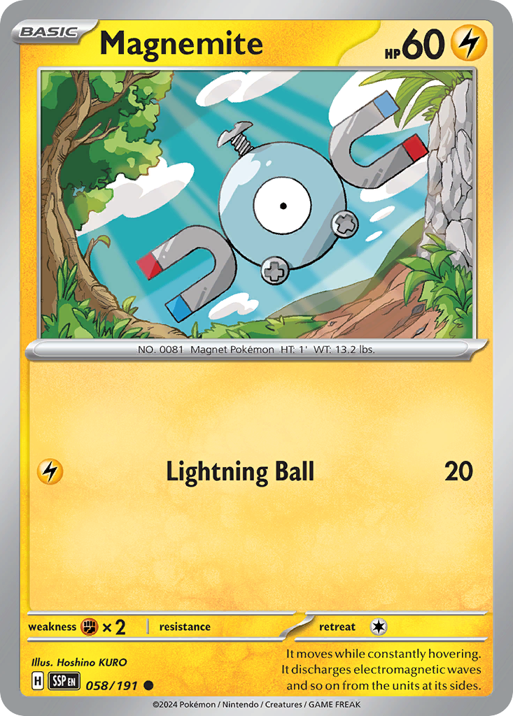 Magnemite - Surging Sparks - 058