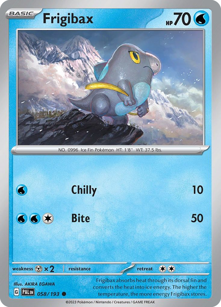 Frigibax - Paldea Evolved - 058