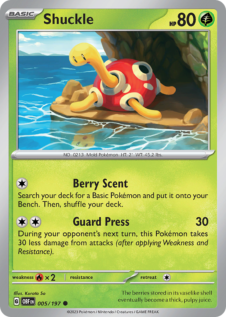 Shuckle - Obsidian Flames - 005