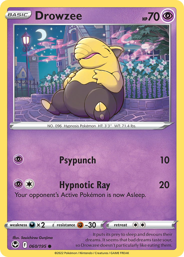 Drowzee - Silver Tempest - 060