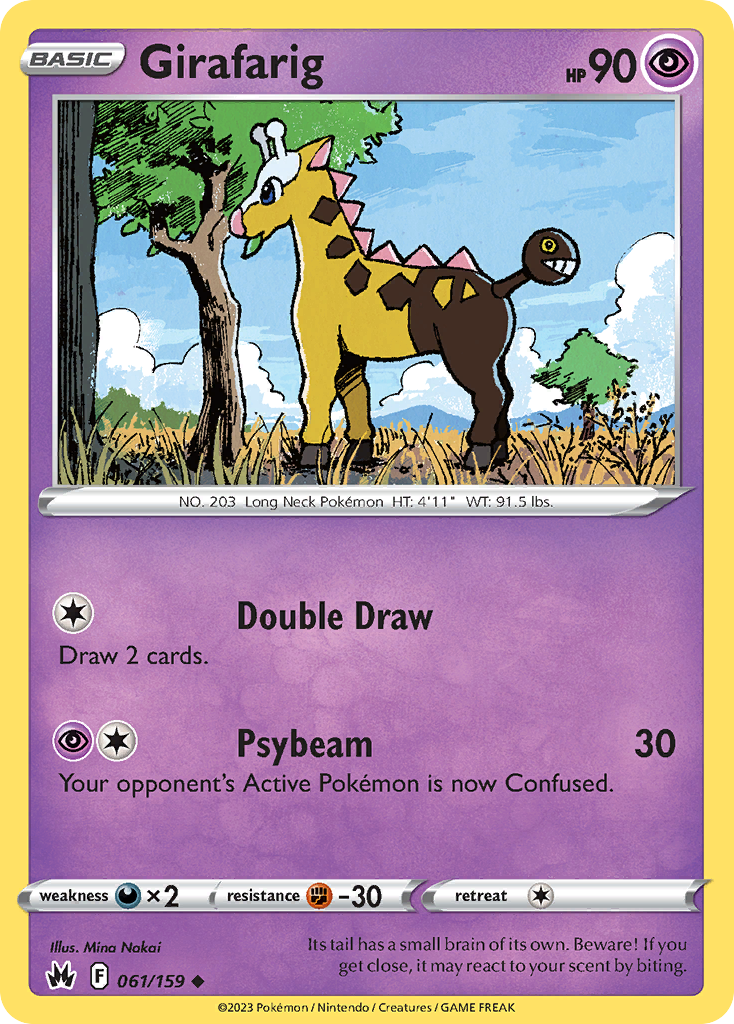Girafarig - Crown Zenith - 061