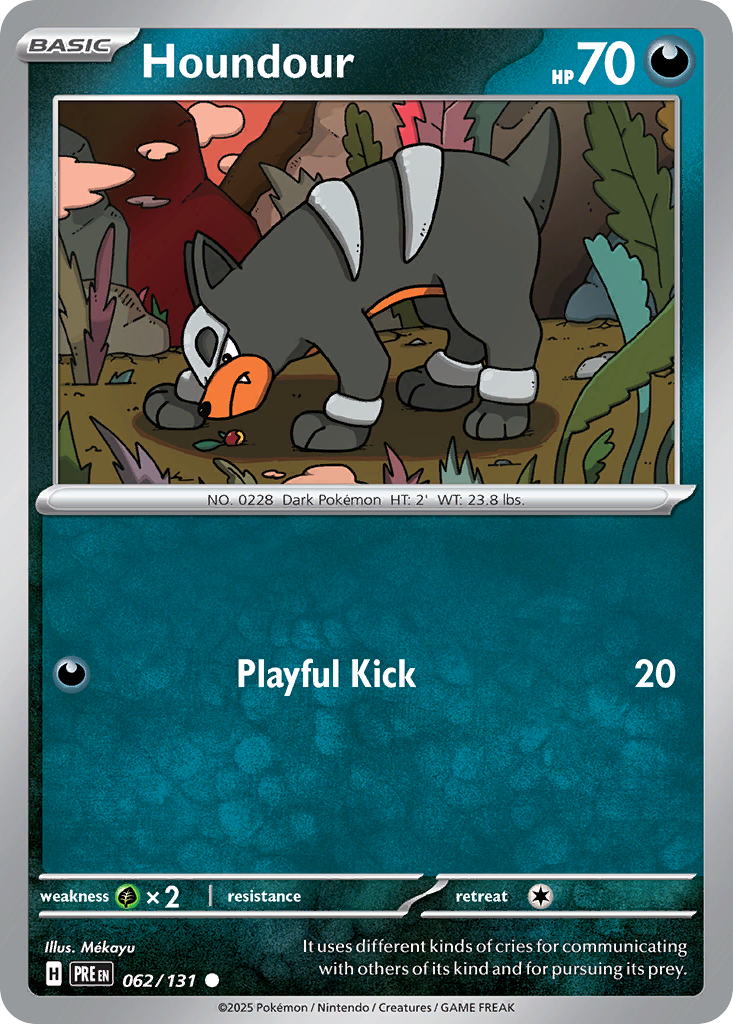 Houndour - Prismatic Evolutions - 062