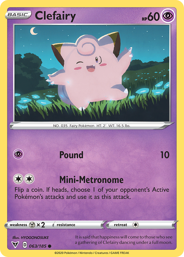 Clefairy - Vivid Voltage - 063